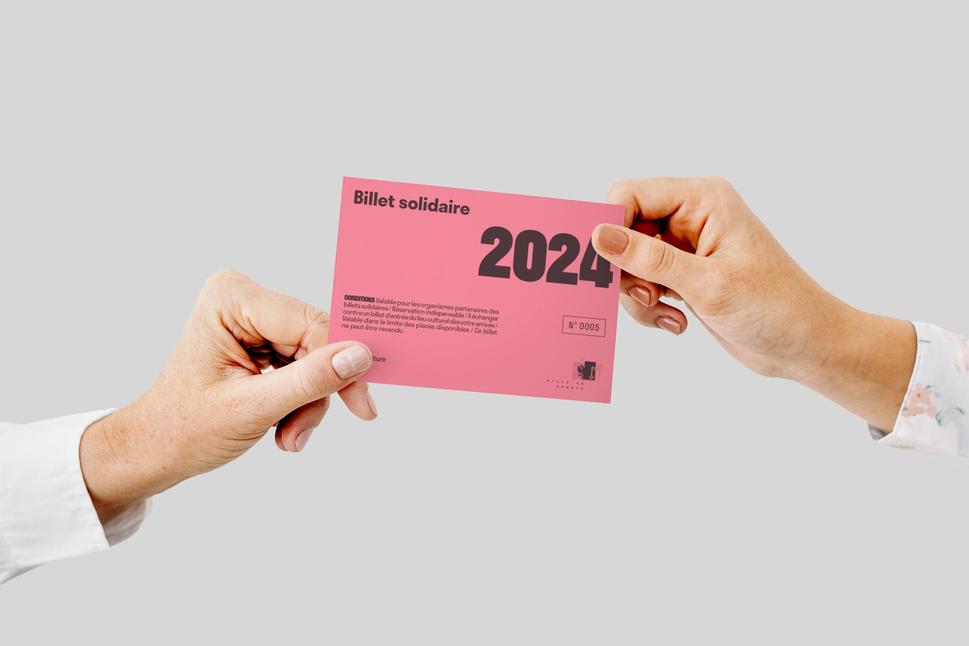 Identité visuelle pour les billets solidaires 2024 – MUSIQUE CINÉMA & DANSE / UN SOIR AU THÉÂTRE