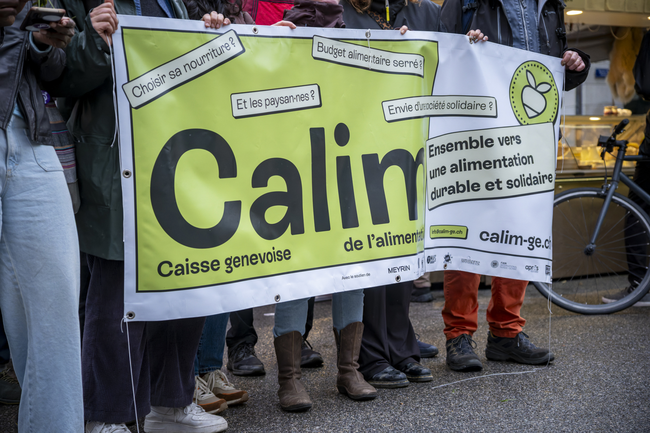 Identité visuelle pour la Calim - Caisse genevoise de l'alimentation 